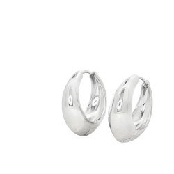 Argolla lisa baño de plata