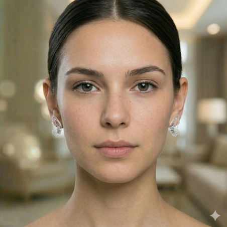 Arete Alas de Mariposa colorida